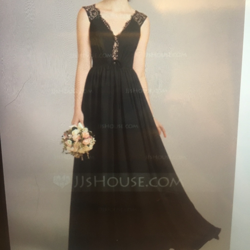 Elegant black dress